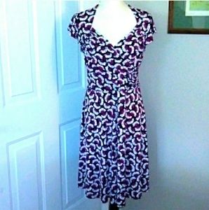 Leota Floral Dress Size Large